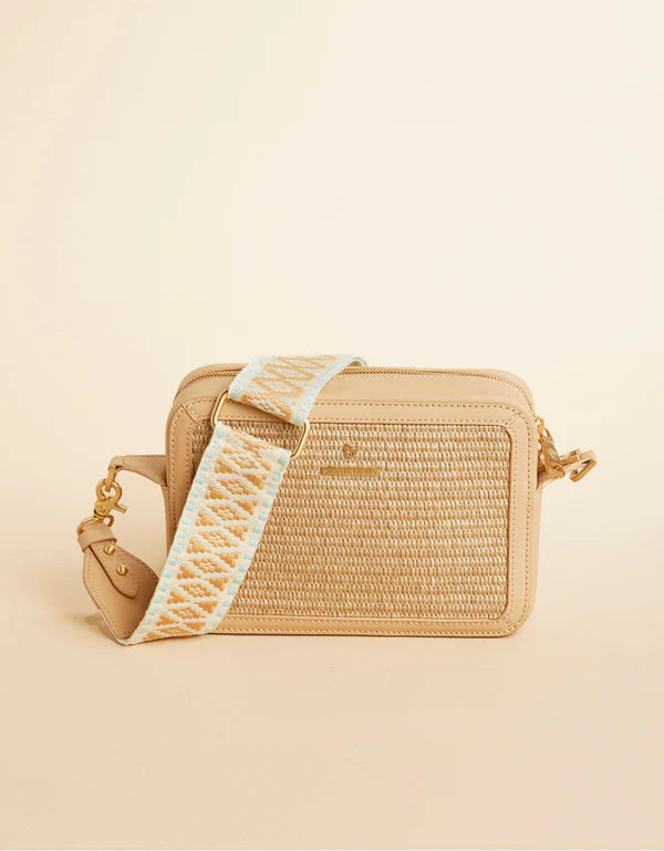 Straw Charlie Crossbody