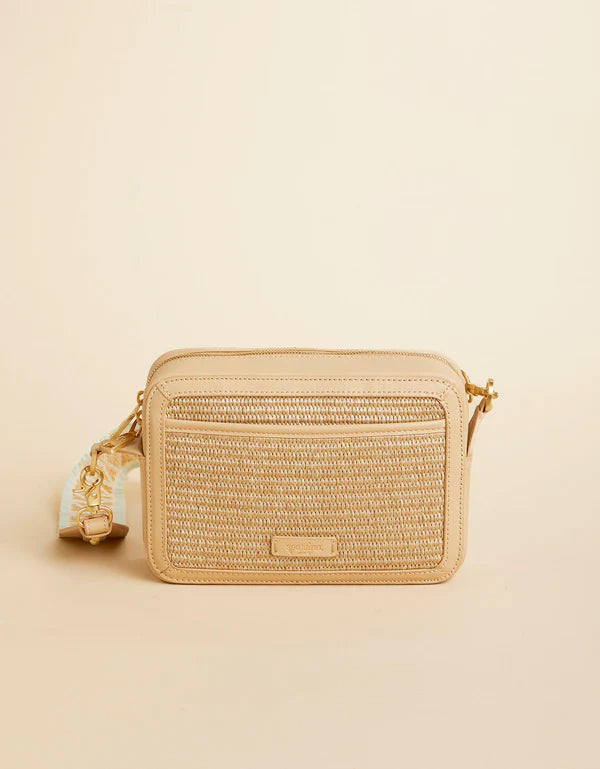 Straw Charlie Crossbody