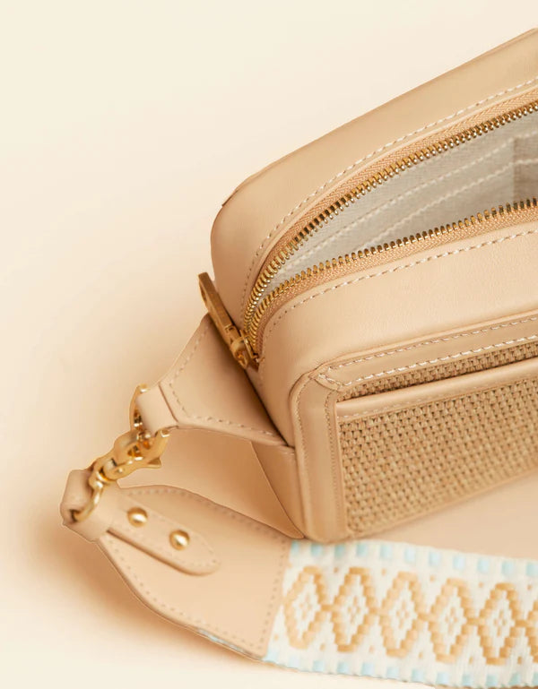 Straw Charlie Crossbody