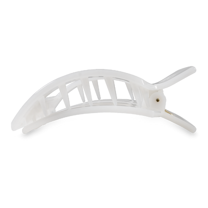 Coconut White Large Flat Square Clip