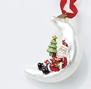 Midnight Santa Ornament