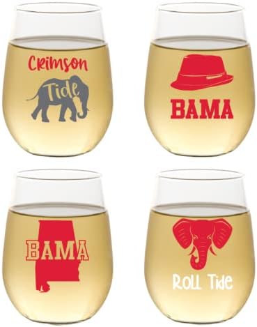 BAMA Wine Glasses 2pk