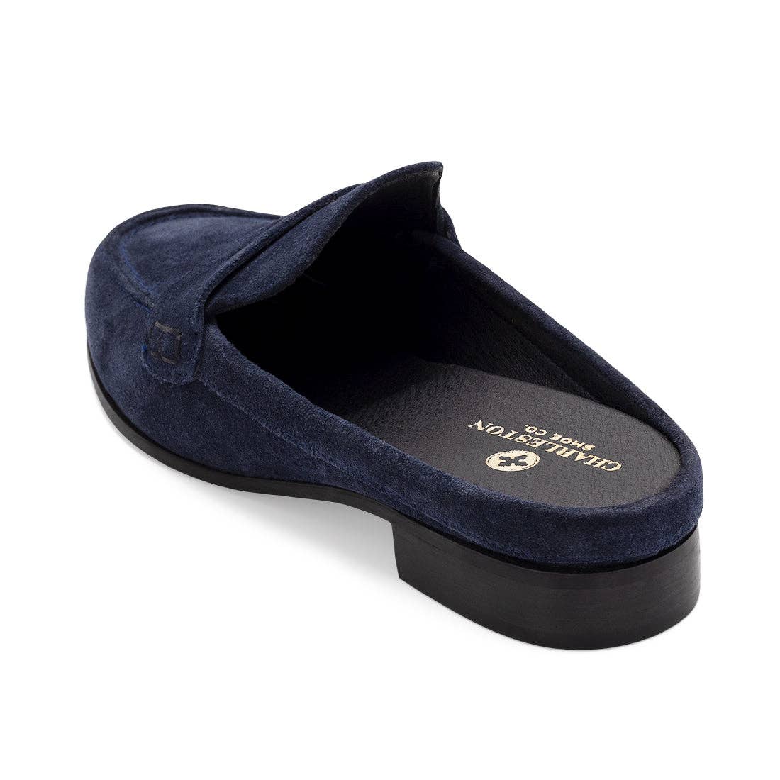 Suede Leather Slip on Mule -Fall-Georgia