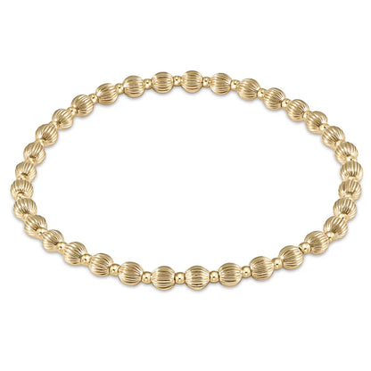 Dignity Grateful Gold Bracelet