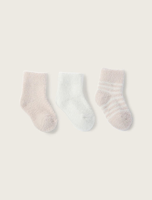 CozyChic Lite® Infant Sock Set- Pink-Pearl