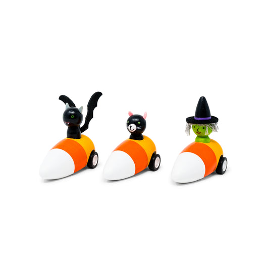 Pull Back Candy Corn Cars