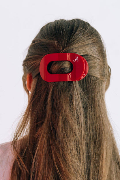 Round Flat Hair Clip | Med. | Univ. of Alabama