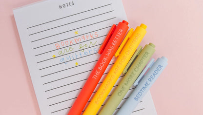 The Book Was Better Pen Set