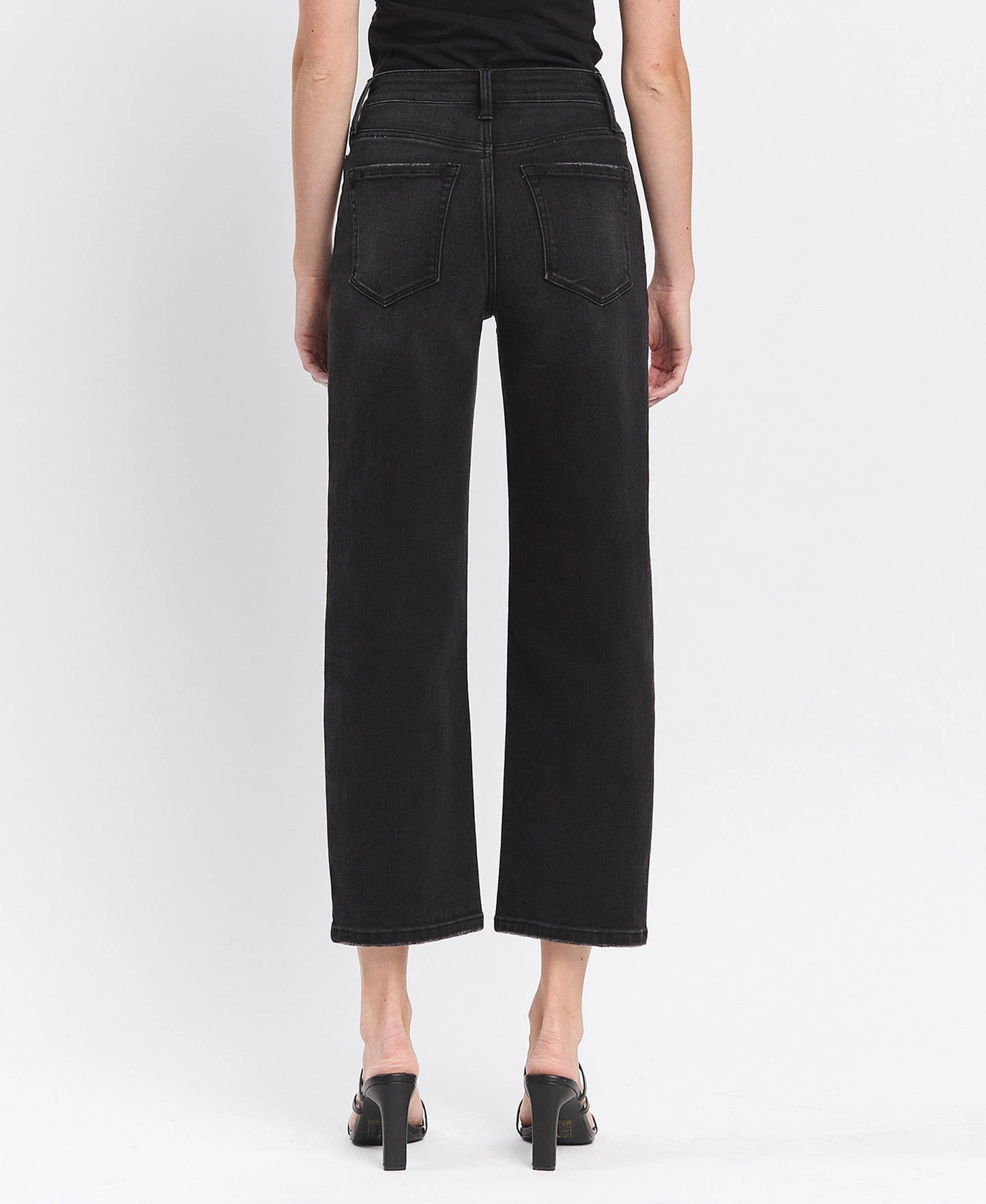 SUPER HIGH RISE WIDE BARREL JEANS T6616