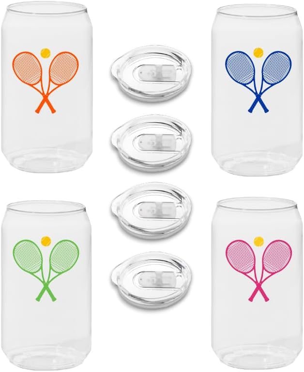 Tritan Unbreakable Can Cups w/ Lids