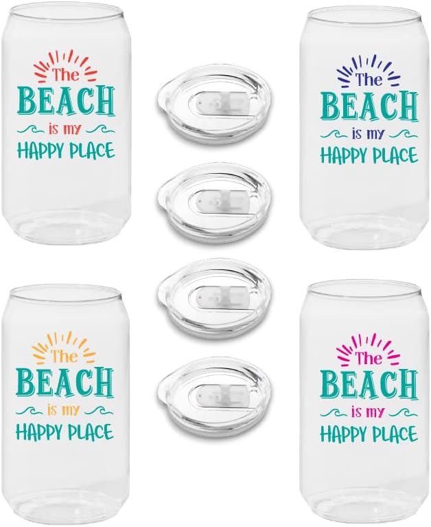 Tritan Unbreakable Can Cups w/ Lids