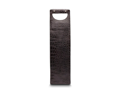 Vintage Crocco Single Wine Bottle Case