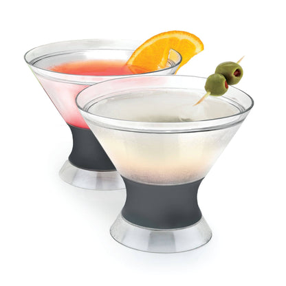 Martini FREEZE™ Cooling Cups with Cooling Gel Set of 2