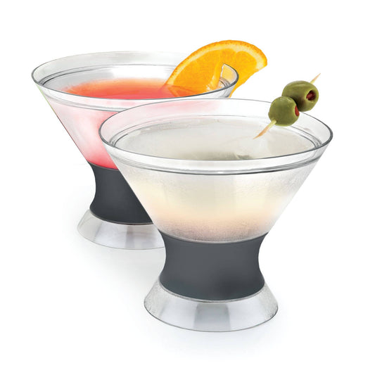 Martini FREEZE™ Cooling Cups with Cooling Gel Set of 2