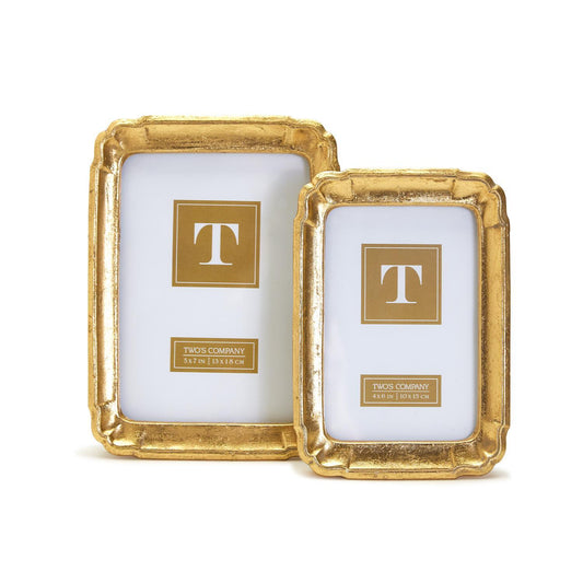 Bonheur Gold-Leaf Photo Frame
