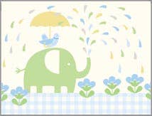 Gift Enclosures - Blue Elephant