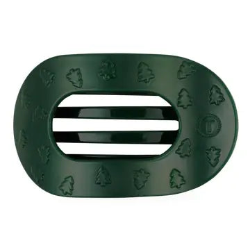 Teleties- Holiday Flat Round Clip