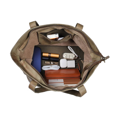 Carmen Handcrafted Leather Tote
