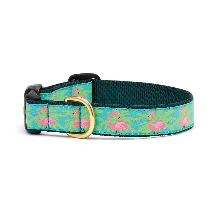 Flamingo Dog Collar S