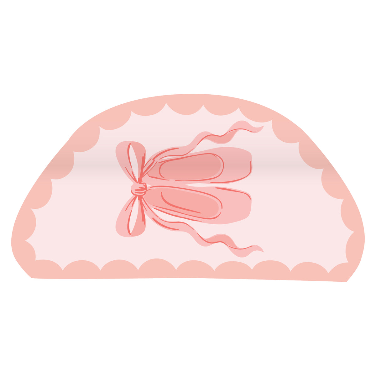 Pink Ballet Slippers Claw Hair Clip