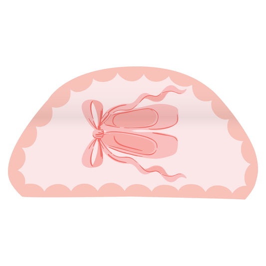 Pink Ballet Slippers Claw Hair Clip