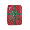 Wrapped in Cheer Red Appetizer Plate
