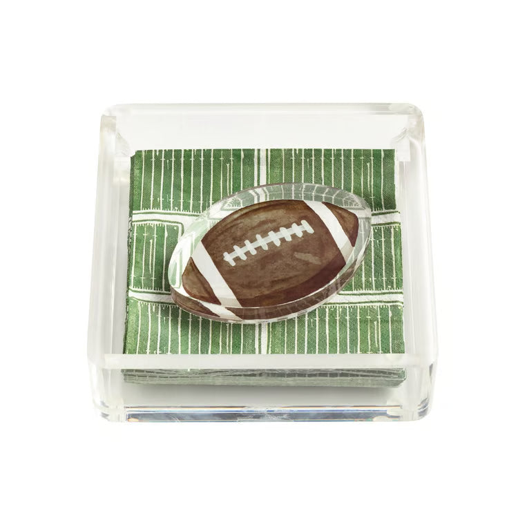 Football Napkin Caddy Set