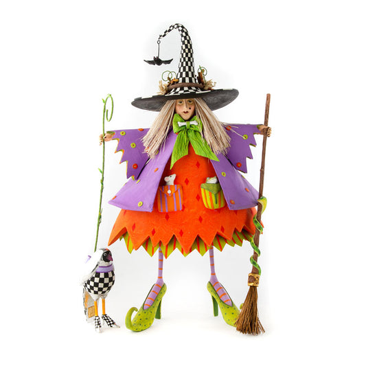 Patience Brewster Raggedy Witch Figure