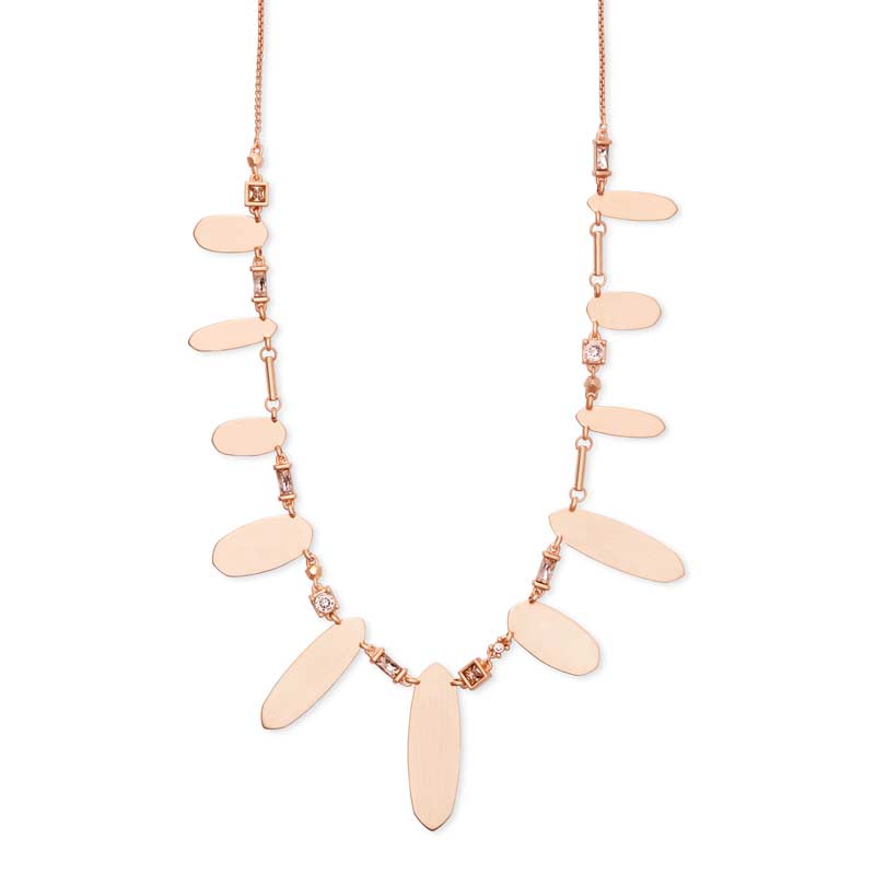 Ariella Necklace in Rose Gold