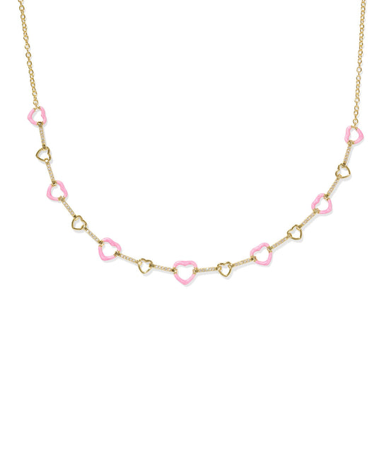 Haisley Heart Strand Necklace