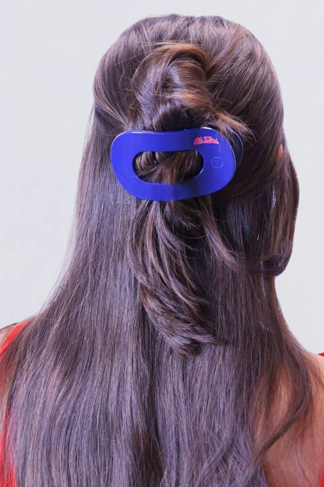 Round Flat Hair Clip | Med. | Univ. of Mississippi