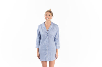 Button-Down Sleep Shirt