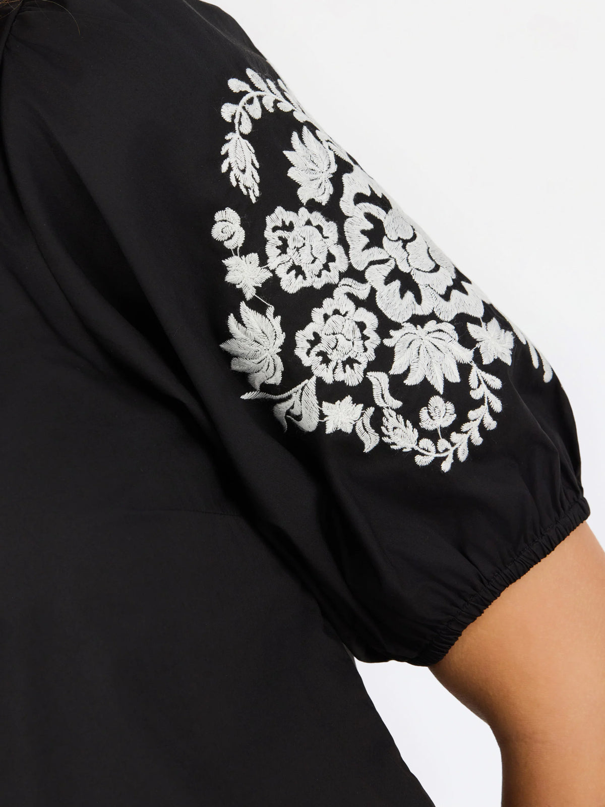 Angela Aven Vines Embroided