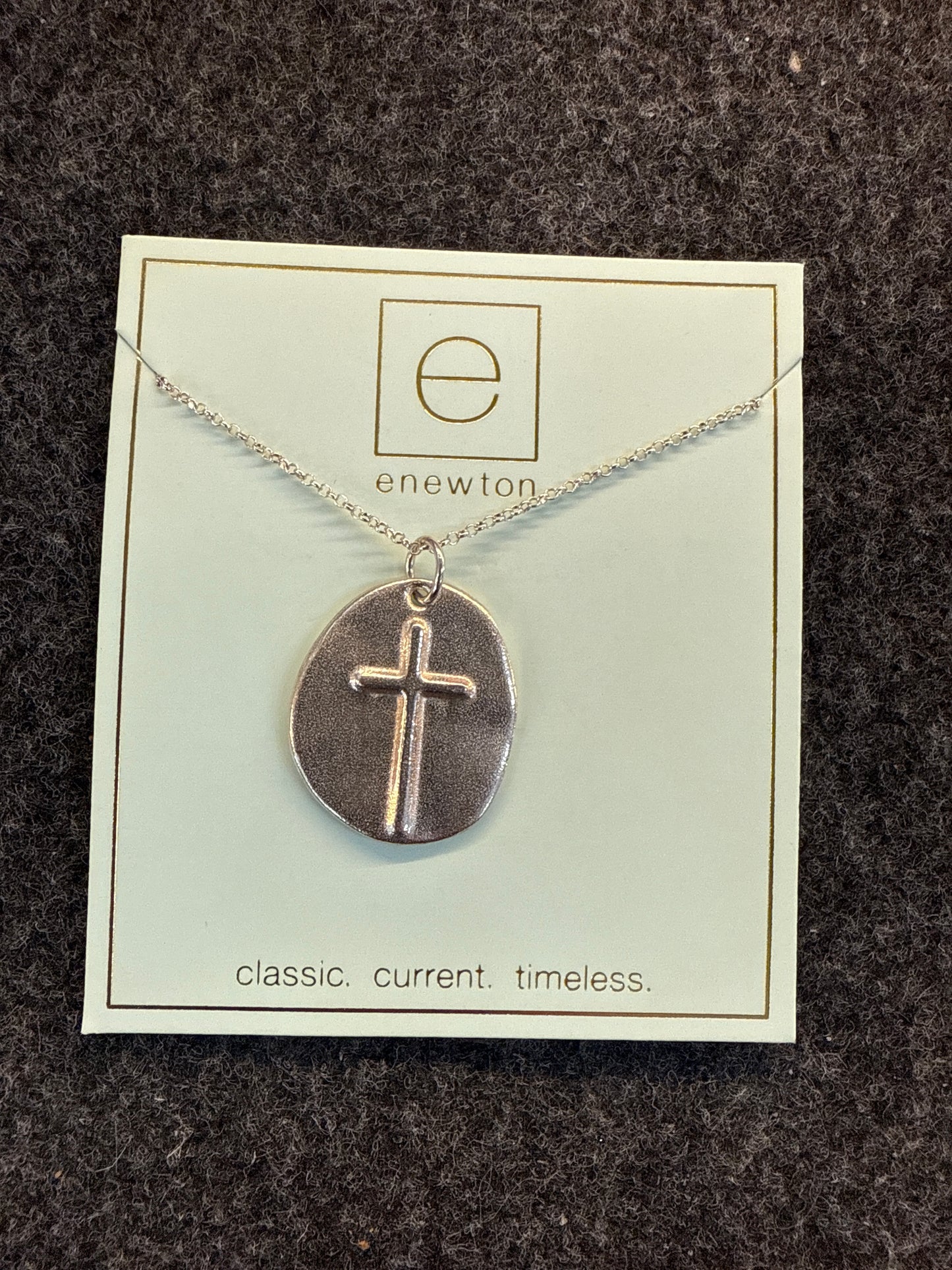 16" Inspire Sterling Mixed Metal Short Necklace