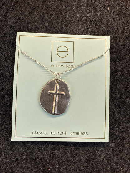 16" Inspire Sterling Mixed Metal Short Necklace