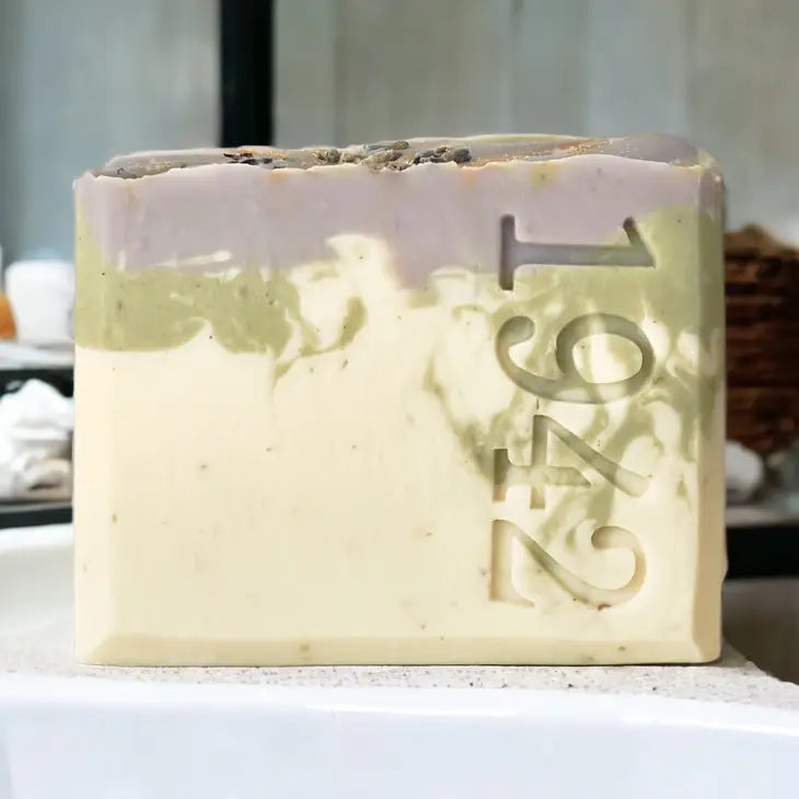 Lavender Peppermint & Oats Shea Butter Soap