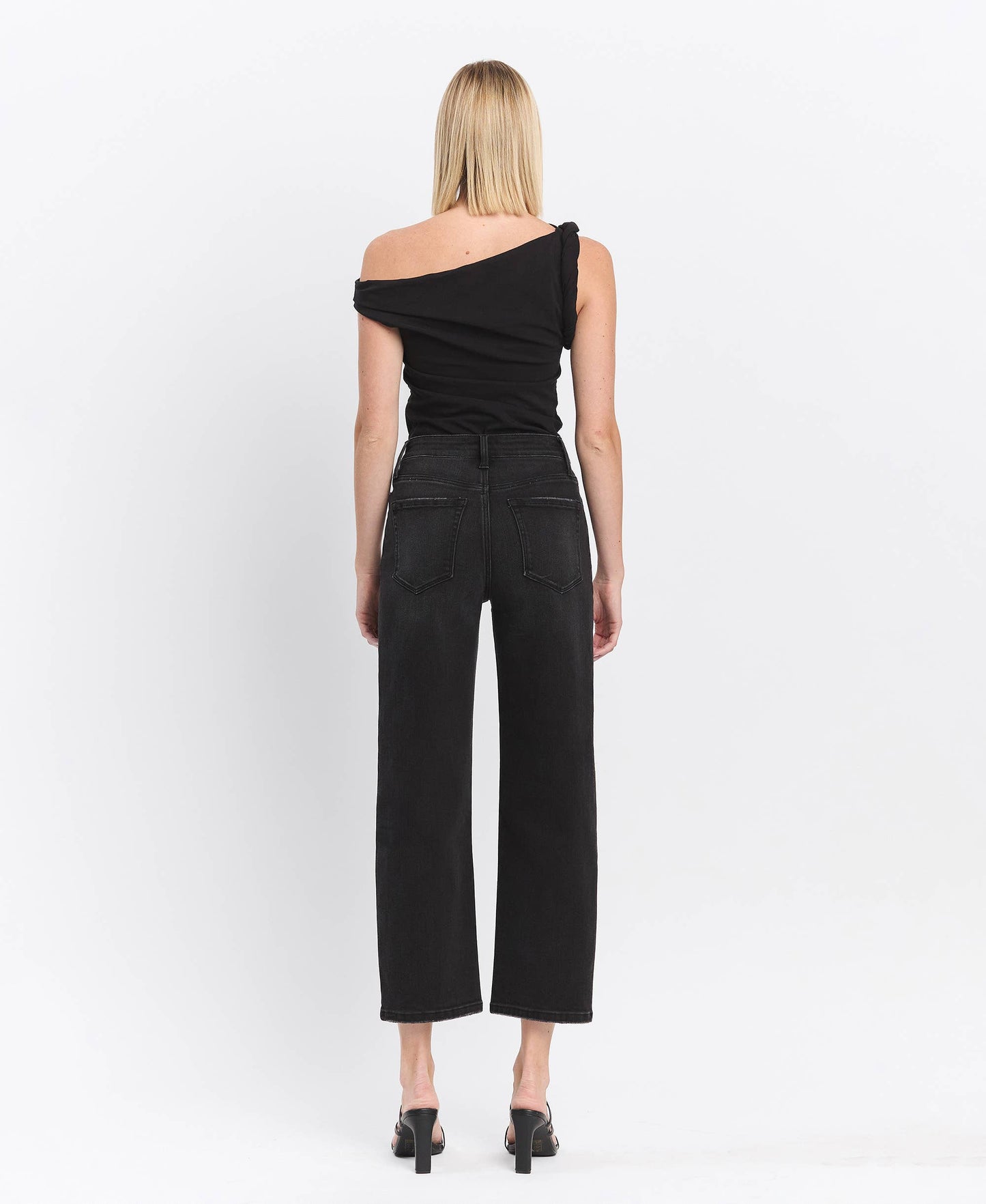 SUPER HIGH RISE WIDE BARREL JEANS T6616
