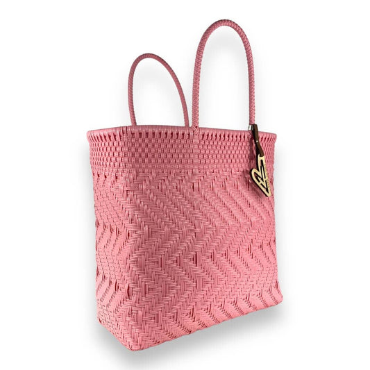 Maria Victoria | Women's Large Tote Bag | OR BABY PINK