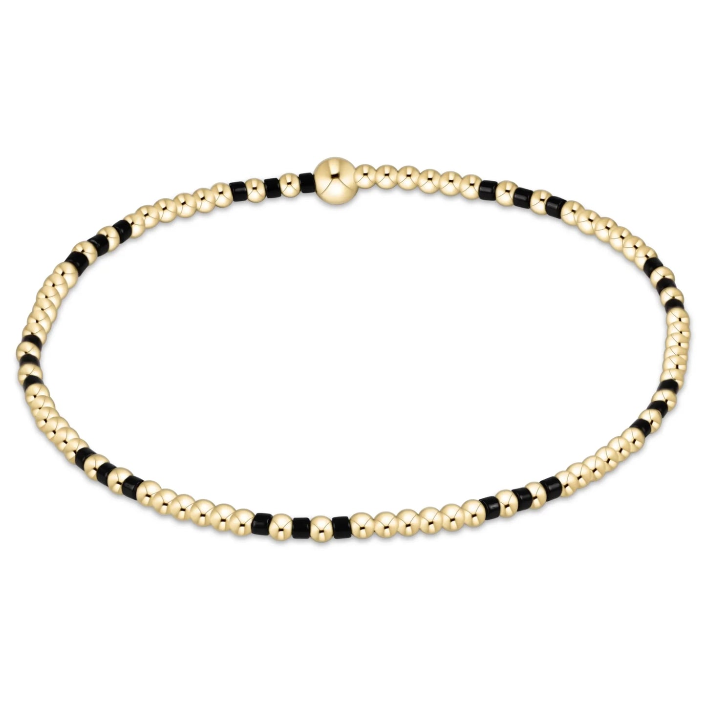 Gameday Hope Joy Pattern 2mm Bead Bracelet