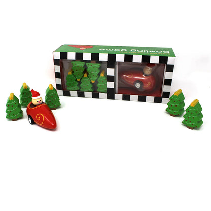 Santa & Christmas Trees Bowling Game