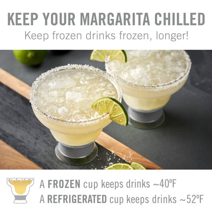 Margarita FREEZE™ Insulated Cooling Cups in Green Set of 2
