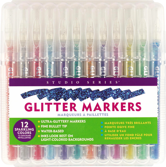 Studio Series Glitter Markers