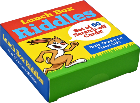 Lunch Box Riddles Scratch-Off Deck