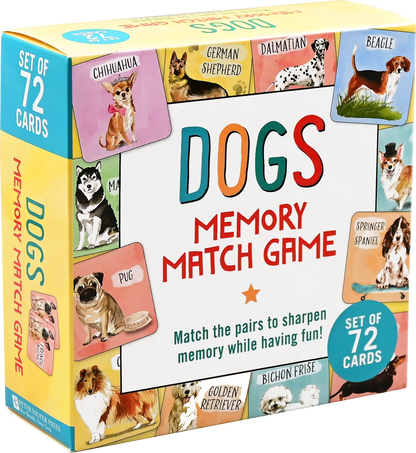 Dogs Memory Match Game