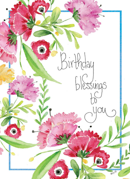 Birthday Blessing Blossoms
