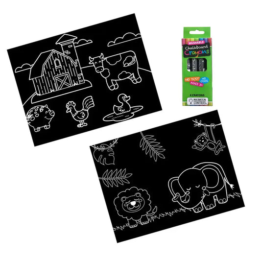 Farm/Jungle Travel Mat Set