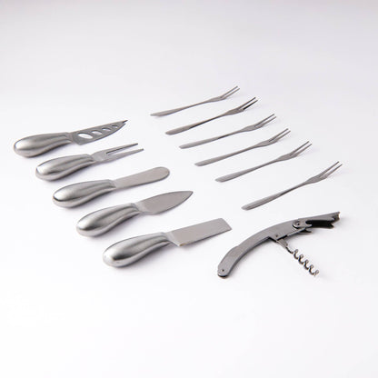 PREMIUM ACACIA WOOD CHARCUTERIE SET
