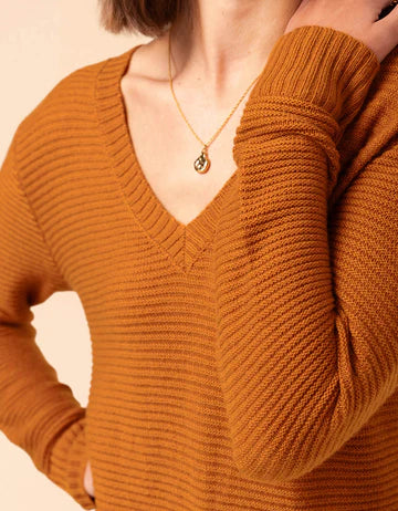 Aster Vneck Pullover