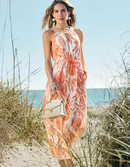 Loretta Jersey Midi Dress