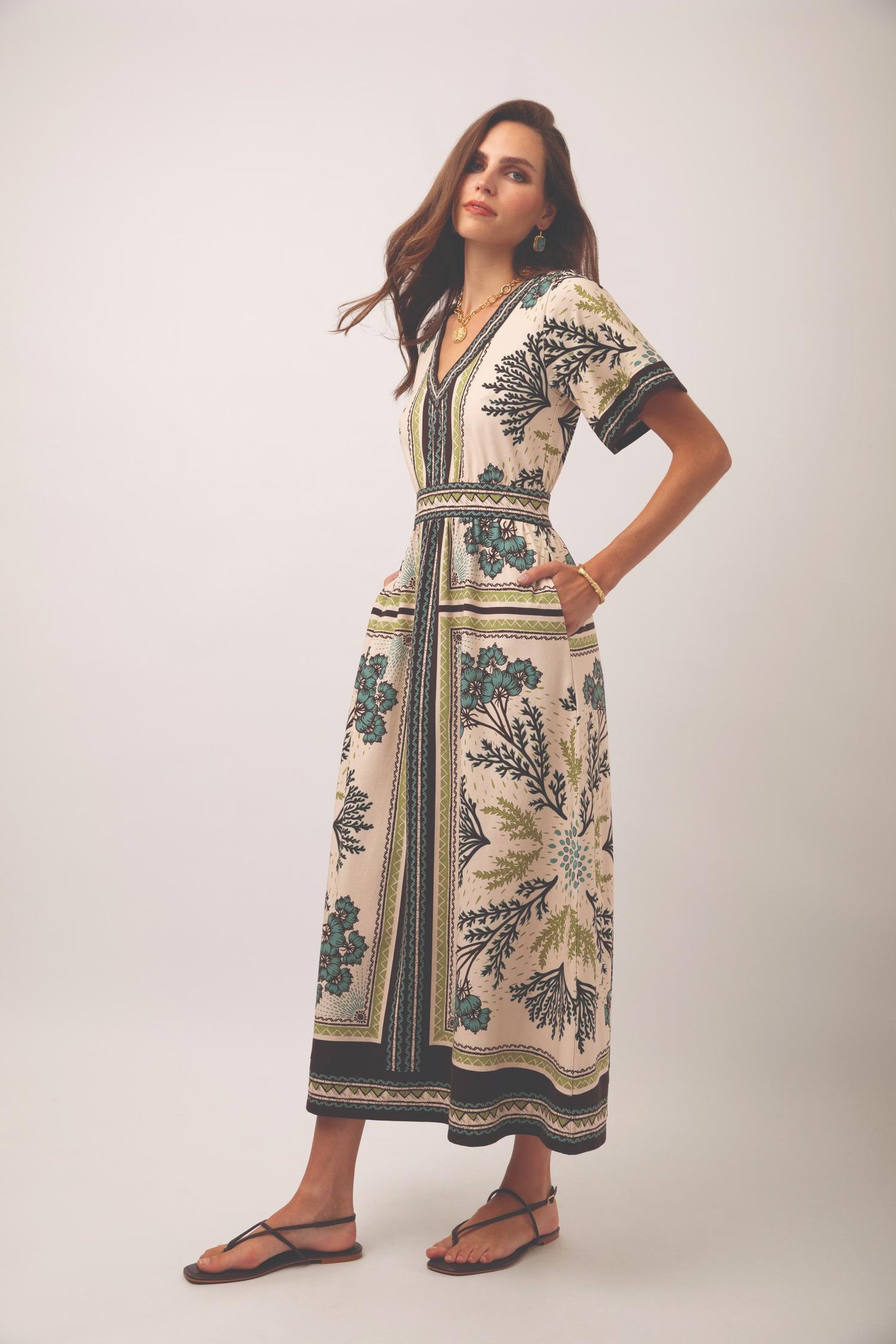 Yasmine Midi Dress